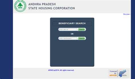 yjclogin|apshcl beneficiary search.